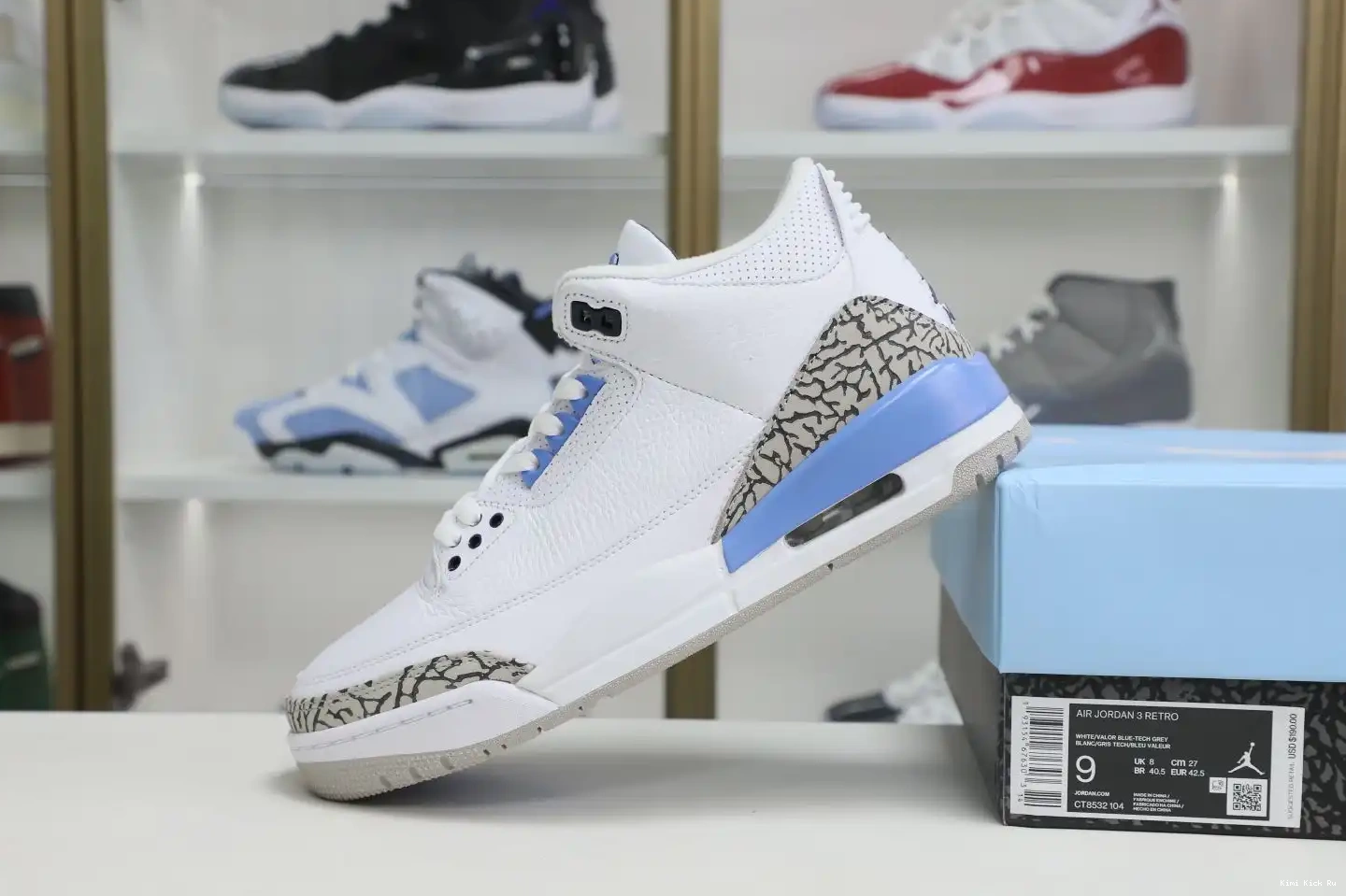 Kimikick Jordan 3 retro Jordan Air 0327
